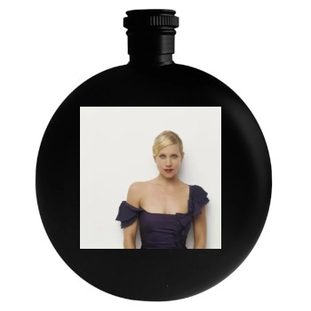 Christina Applegate Round Flask