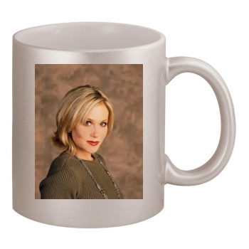 Christina Applegate 11oz Metallic Silver Mug