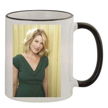 Christina Applegate 11oz Colored Rim & Handle Mug