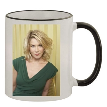 Christina Applegate 11oz Colored Rim & Handle Mug