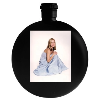 Christina Applegate Round Flask