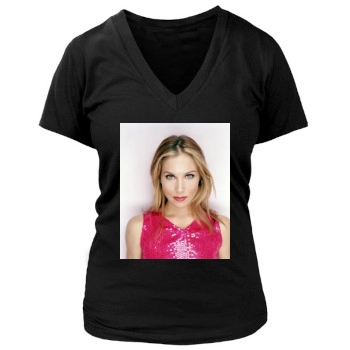 Christina Applegate Women's Deep V-Neck TShirt