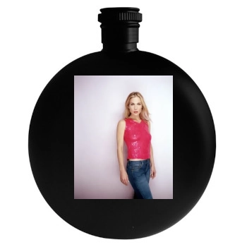 Christina Applegate Round Flask