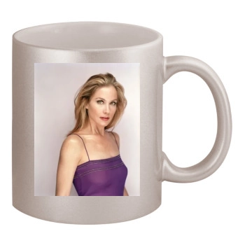 Christina Applegate 11oz Metallic Silver Mug