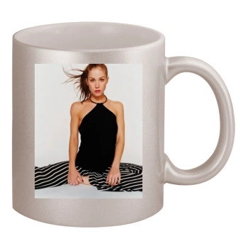 Christina Applegate 11oz Metallic Silver Mug