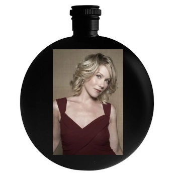 Christina Applegate Round Flask
