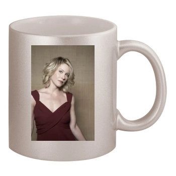 Christina Applegate 11oz Metallic Silver Mug