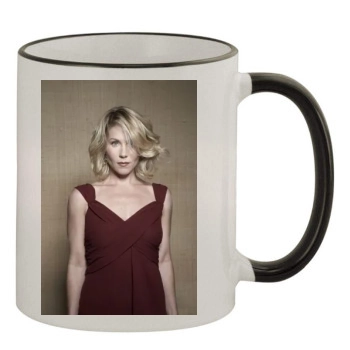 Christina Applegate 11oz Colored Rim & Handle Mug