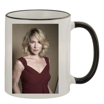 Christina Applegate 11oz Colored Rim & Handle Mug