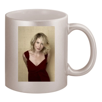 Christina Applegate 11oz Metallic Silver Mug