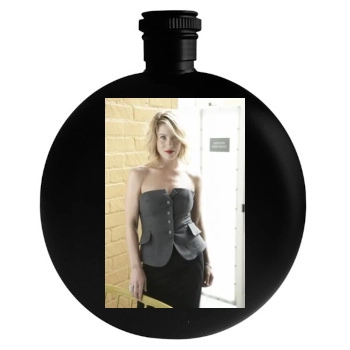 Christina Applegate Round Flask