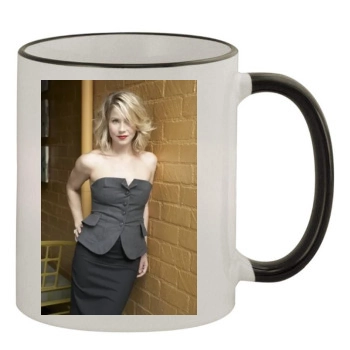 Christina Applegate 11oz Colored Rim & Handle Mug