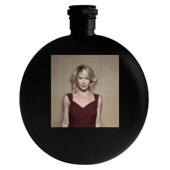 Christina Applegate Round Flask