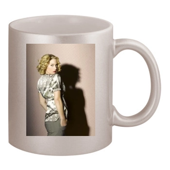 Christina Applegate 11oz Metallic Silver Mug