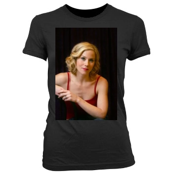 Christina Applegate Women's Junior Cut Crewneck T-Shirt