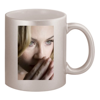 Christina Applegate 11oz Metallic Silver Mug