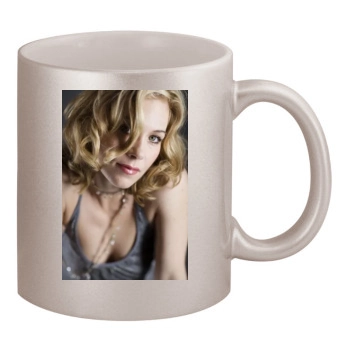 Christina Applegate 11oz Metallic Silver Mug