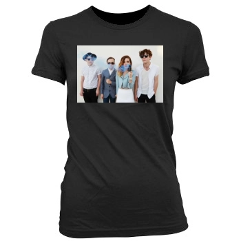Echosmith Women's Junior Cut Crewneck T-Shirt