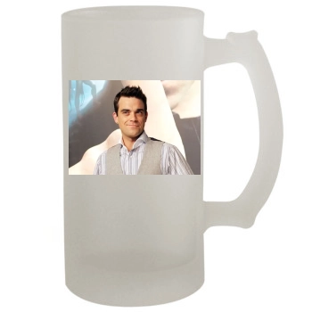 Robbie Williams 16oz Frosted Beer Stein