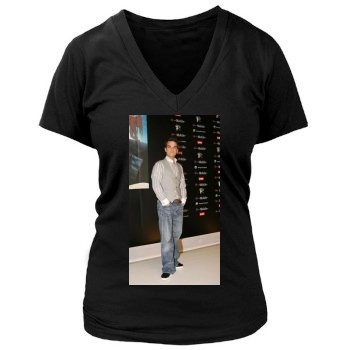 Robbie Williams Women's Deep V-Neck TShirt