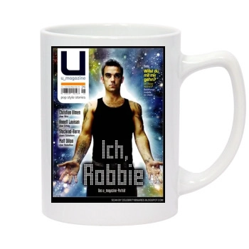 Robbie Williams 14oz White Statesman Mug