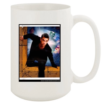 Robbie Williams 15oz White Mug