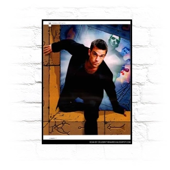 Robbie Williams Metal Wall Art