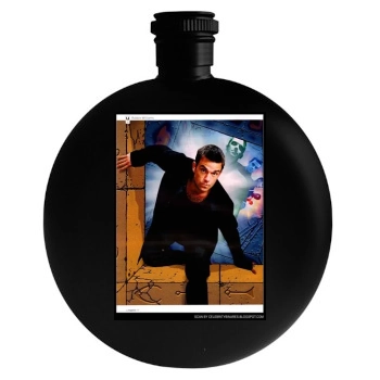 Robbie Williams Round Flask