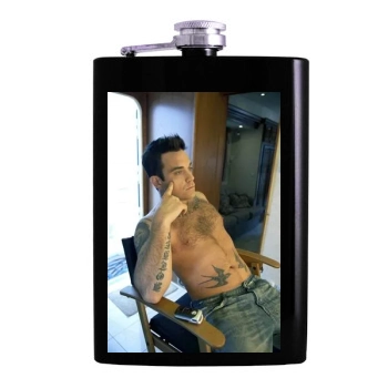 Robbie Williams Hip Flask