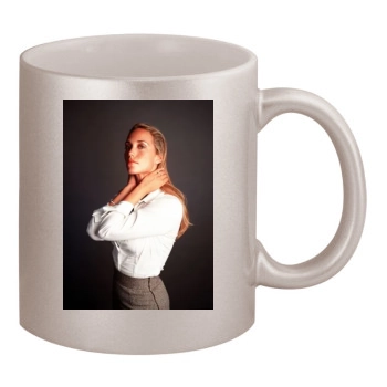 Elizabeth Berkley 11oz Metallic Silver Mug