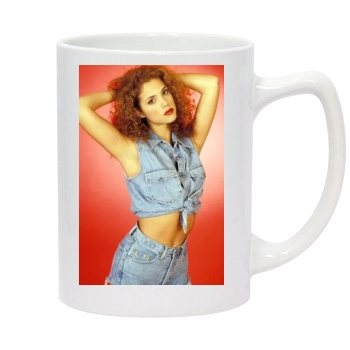 Elizabeth Berkley 14oz White Statesman Mug