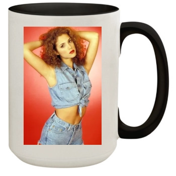 Elizabeth Berkley 15oz Colored Inner & Handle Mug