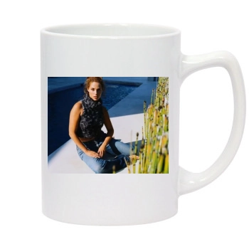 Elizabeth Berkley 14oz White Statesman Mug