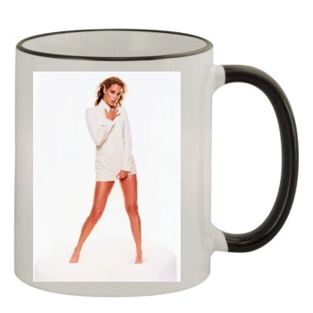 Elizabeth Berkley 11oz Colored Rim & Handle Mug