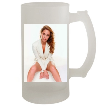 Elizabeth Berkley 16oz Frosted Beer Stein