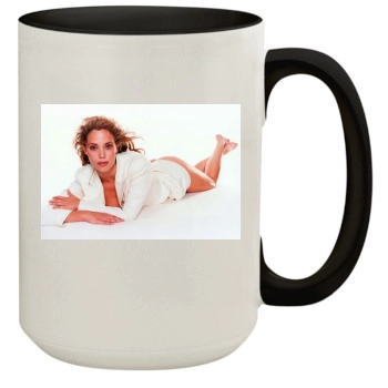 Elizabeth Berkley 15oz Colored Inner & Handle Mug