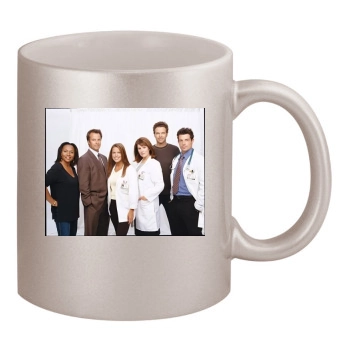 Rosa Blasi 11oz Metallic Silver Mug