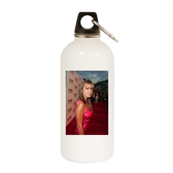 Rosa Blasi White Water Bottle With Carabiner