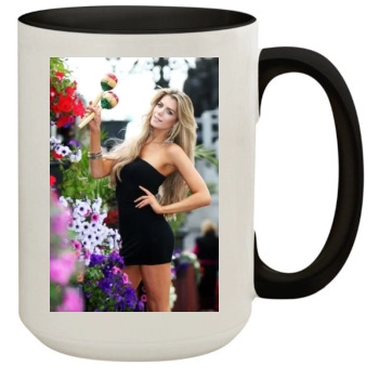 Elle Liberachi 15oz Colored Inner & Handle Mug