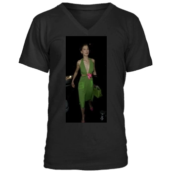 Rosamund Pike Men's V-Neck T-Shirt