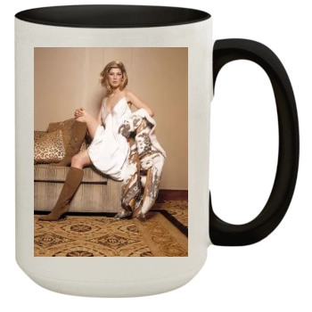 Rosamund Pike 15oz Colored Inner & Handle Mug