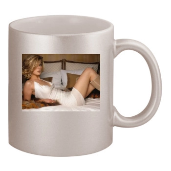 Rosamund Pike 11oz Metallic Silver Mug