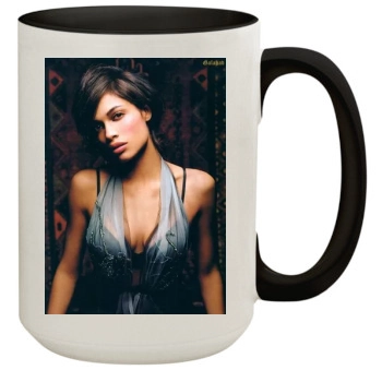 Rosario Dawson 15oz Colored Inner & Handle Mug