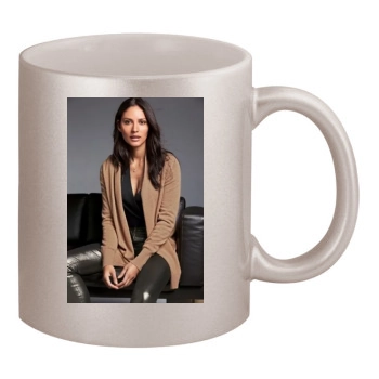 Emanuela de Paula 11oz Metallic Silver Mug