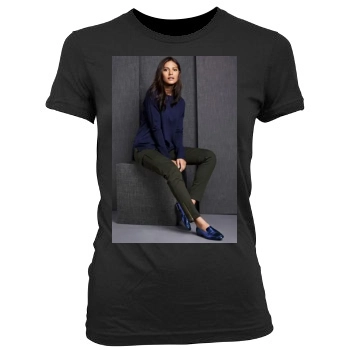 Emanuela de Paula Women's Junior Cut Crewneck T-Shirt