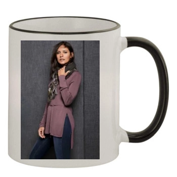 Emanuela de Paula 11oz Colored Rim & Handle Mug