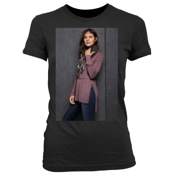 Emanuela de Paula Women's Junior Cut Crewneck T-Shirt