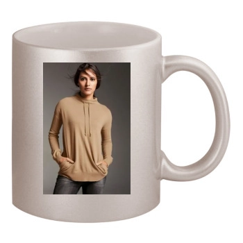 Emanuela de Paula 11oz Metallic Silver Mug