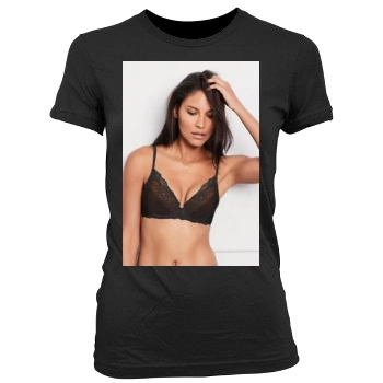 Emanuela de Paula Women's Junior Cut Crewneck T-Shirt