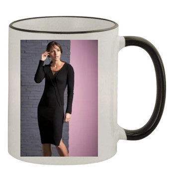 Emanuela de Paula 11oz Colored Rim & Handle Mug